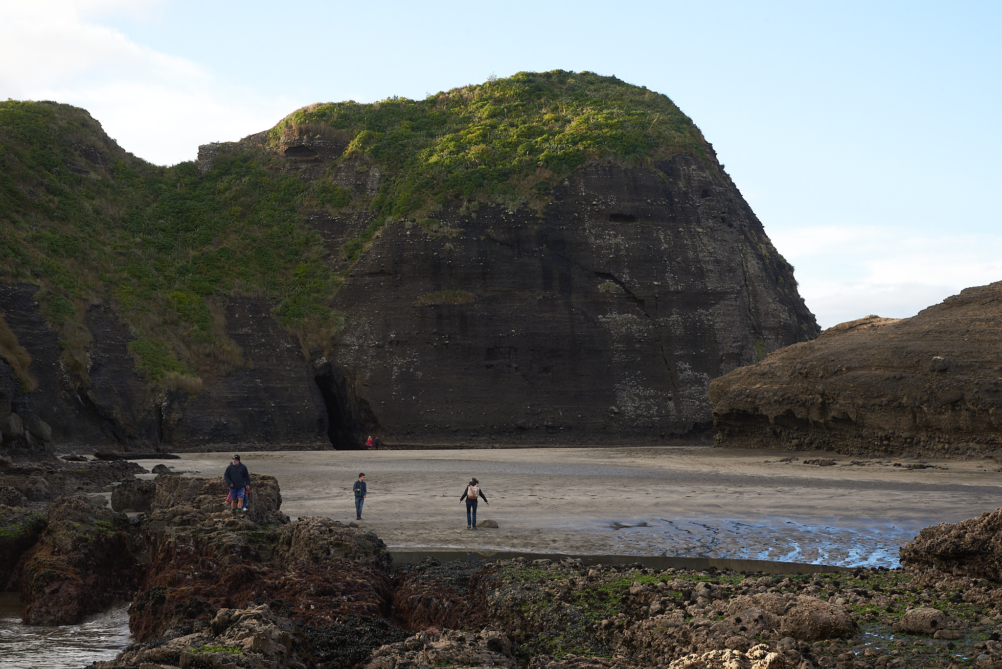 Low tide