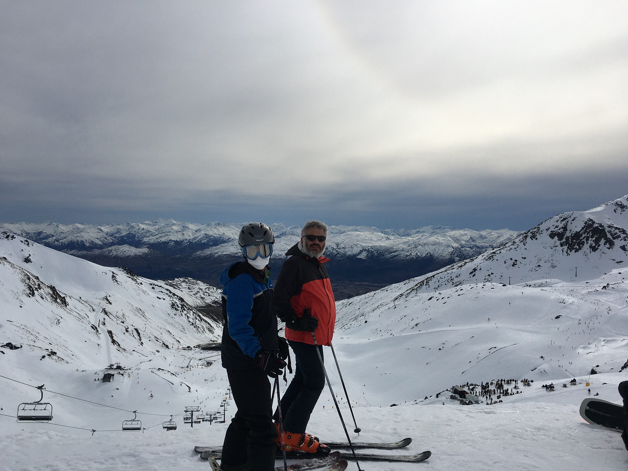 Top of the ski lift