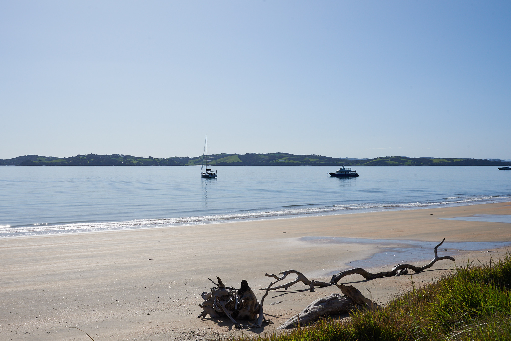 Beach and boats